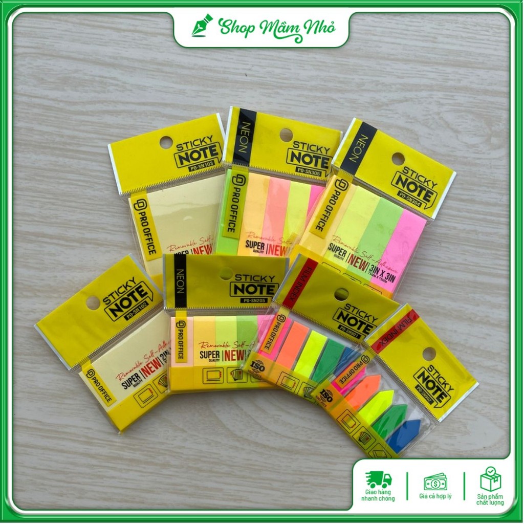 Giấy Note Ghi Nhớ Phân Trang Classmate Nhiều Mẫu Khác Nhau | Shopee ...