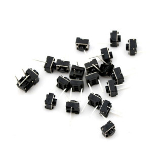[Giá sỉ] (50C) Nút nhấn 6x6mm 2 chân cắm đứng cao 4.3 - 9mm