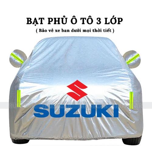 Bạt Phủ Xe Ô Tô Suzuki XL7 Ertiga Jimy Vitara Swift Ciaz Celerio  chống nắng nóng, chống nước, chống xước cao cấp