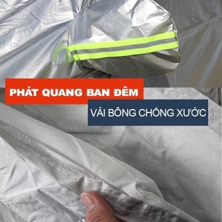 Bạt Phủ Xe Ô Tô Chevrolet Spark, Colorado, Trailblazer, Aveo, Cruze, Orlando, Captiva - Chất Liệu Bạt Tráng Nhôm 3 Lớp