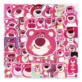 Bộ 50 Dễ Thương Ngộ nghĩnh Disney Lotso Hoạt Hình Thời Trang Hoạt Hình Chống Thấm Nước Hoạt Hình Dán Mũ Bảo Hiểm Cốc Nướ