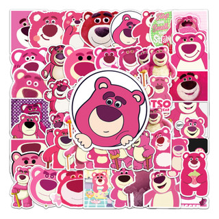 Bộ 50 Dễ Thương Ngộ nghĩnh Disney Lotso Hoạt Hình Thời Trang Hoạt Hình Chống Thấm Nước Hoạt Hình Dán Mũ Bảo Hiểm Cốc Nướ