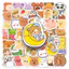 100 Mảnh Gấu Dễ Thương Thỏ Hoạt Hình Thời Trang Hoạt Hình Chống Thấm Nước Hoạt Hình Dán Mũ Bảo Hiểm Cốc Nước Chống Thấm