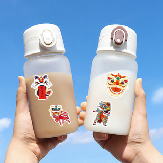 Bộ 50 Vui Nhộn Phong Cách Trung Hoa Lion Dance Sáng Tạo Miếng Dán Ban Đầu Cho Laptop / Điện Thoại / Mũ Bảo Hiểm / Động C