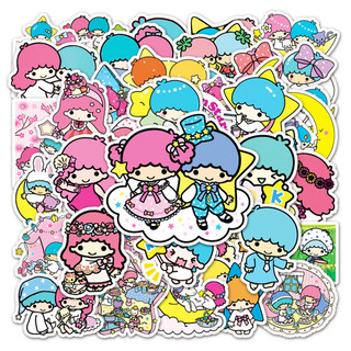 Bộ 50 Mới Sanrio Dán Hello Kitty Dán Kuromi My Melody Miếng Dán Dễ Thương Cho Bé Gái Laptop Da Kawaii Decal