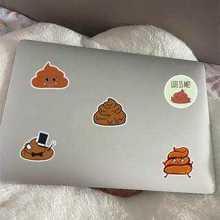 50 Miếng Dán Chết Chóng Ngộ nghĩnh Chống Thấm Nước DIY Cho Điện Thoại Laptop Dán Xe Hơi Sáng Tạo Decal Nhà