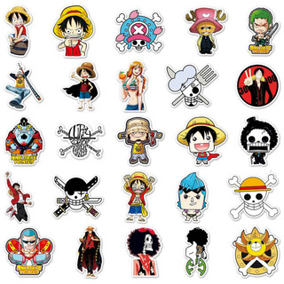 50 Mảnh Ngộ nghĩnh One Piece DIY Sáng Tạo Nhà Decal Dán Kawaii Hoạt Hình Chống Thấm Nước Dán