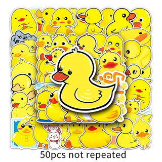 50 Miếng Dán B.Duck Ngộ nghĩnh Chống Thấm Nước DIY Cho Điện Thoại Laptop Xe Dán Sáng Tạo Decal Nhà