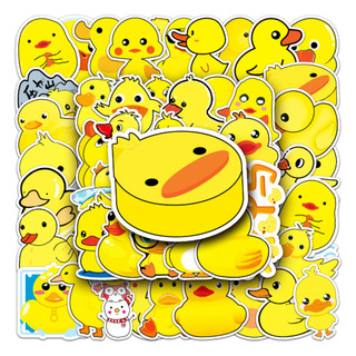 50 Miếng Dán B.Duck Ngộ nghĩnh Chống Thấm Nước DIY Cho Điện Thoại Laptop Xe Dán Sáng Tạo Decal Nhà