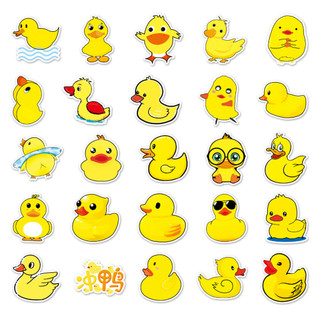 50 Miếng Dán B.Duck Ngộ nghĩnh Chống Thấm Nước DIY Cho Điện Thoại Laptop Xe Dán Sáng Tạo Decal Nhà