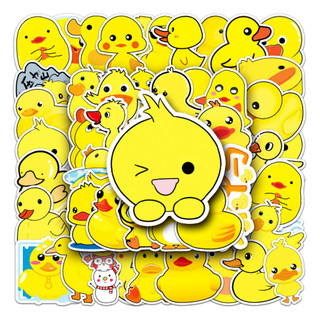 50 Miếng Dán B.Duck Ngộ nghĩnh Chống Thấm Nước DIY Cho Điện Thoại Laptop Xe Dán Sáng Tạo Decal Nhà