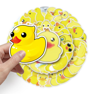 50 Miếng Dán B.Duck Ngộ nghĩnh Chống Thấm Nước DIY Cho Điện Thoại Laptop Xe Dán Sáng Tạo Decal Nhà