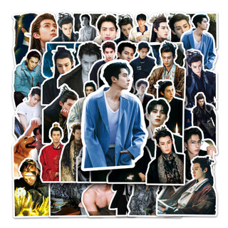 Bộ 50 Luo Yunxi Wang hedi Xiao Zhan Dán Dành Cho Laptop / Điện Thoại / Guitar / Mũ Bảo Hiểm / Ô Tô DIY Sáng Tạo Graffiti