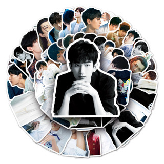 Bộ 50 Luo Yunxi Wang hedi Xiao Zhan Dán Dành Cho Laptop / Điện Thoại / Guitar / Mũ Bảo Hiểm / Ô Tô DIY Sáng Tạo Graffiti