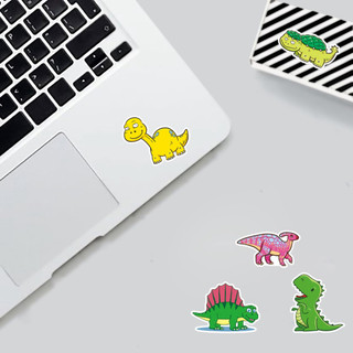 50 Miếng Dán Sáng Tạo Khủng Long Ngộ nghĩnh DIY Cho Laptop / Điện Thoại / Mũ Bảo Hiểm / Ô Tô / Động Cơ / Đàn Guitar Dán