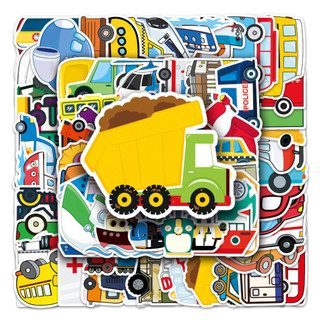50 / 100 Chiếc Ngộ nghĩnh Hoạt Hình Ô Tô Dán Blaze Xe Tàu Tàu Graffiti Miếng Dán Chính Hãng ❉ Cho Điện Thoại Laptop Guit