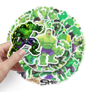 50 Mảnh Ngộ nghĩnh Marvel Hulk DIY Sáng Tạo Laptop / Điện Thoại / Xe Hơi Dán Nhà Decal Dán Chống Thấm Nước