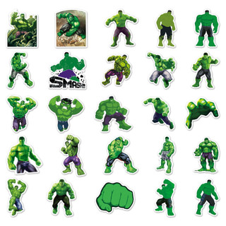 50 Mảnh Ngộ nghĩnh Marvel Hulk DIY Sáng Tạo Laptop / Điện Thoại / Xe Hơi Dán Nhà Decal Dán Chống Thấm Nước