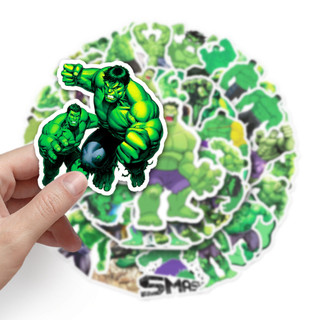 50 Mảnh Ngộ nghĩnh Marvel Hulk DIY Sáng Tạo Laptop / Điện Thoại / Xe Hơi Dán Nhà Decal Dán Chống Thấm Nước