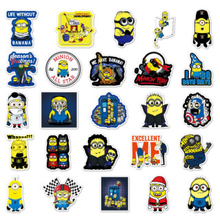 Bộ 50 Ngộ nghĩnh Minions Dán Chống Thấm Nước DIY Cho Điện Thoại Laptop Xe Dán Sáng Tạo Decal Nhà