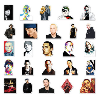 Bộ 50 Ngộ nghĩnh Ca Sĩ Eminem Dán Chống Thấm Nước DIY Cho Điện Thoại Laptop Xe Dán Sáng Tạo Decal Nhà