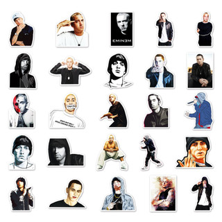 Bộ 50 Ngộ nghĩnh Ca Sĩ Eminem Dán Chống Thấm Nước DIY Cho Điện Thoại Laptop Xe Dán Sáng Tạo Decal Nhà