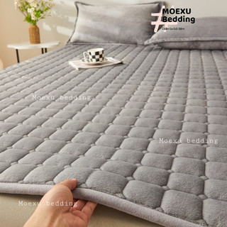 Thảm Nỉ Nhung Trải Giường Nệm topper Lông Cừu Tấm Trải Giường Đa Năng Cao Cấp Bông Tấm Trắng cao cấp
