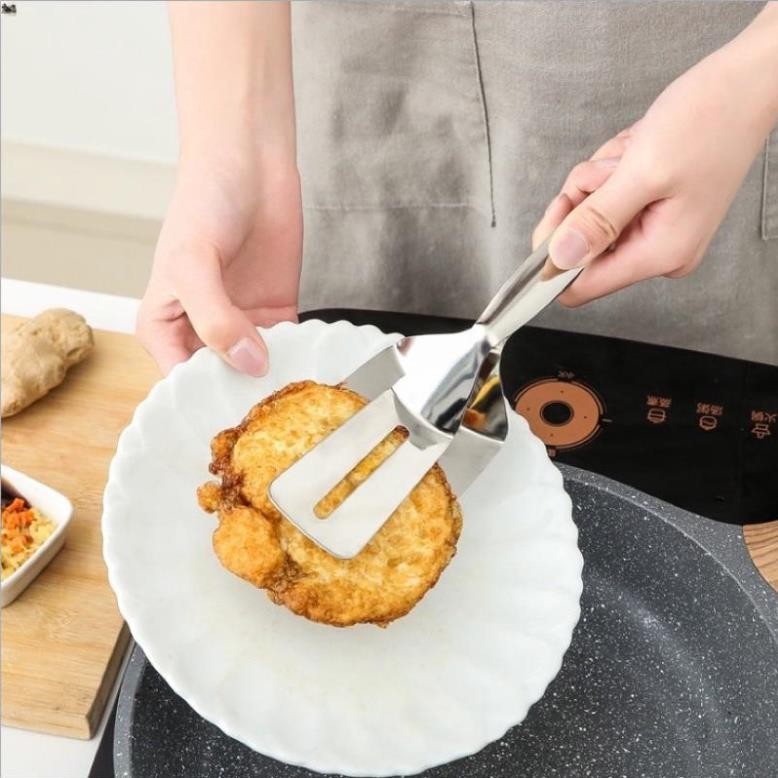 Kẹp rán - Inox 304 tốt cho sức khoẻ - Kiểu dáng sang trọng - sử dụng dễ dàng - Giao hàng nhanh