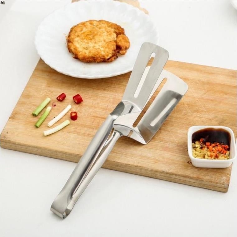 Kẹp rán - Inox 304 tốt cho sức khoẻ - Kiểu dáng sang trọng - sử dụng dễ dàng - Giao hàng nhanh