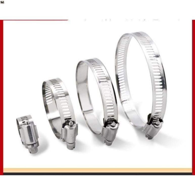 Đai xiết inox sus 201 quai nhê inox sus201 đường kính từ 6mm đến 76mm