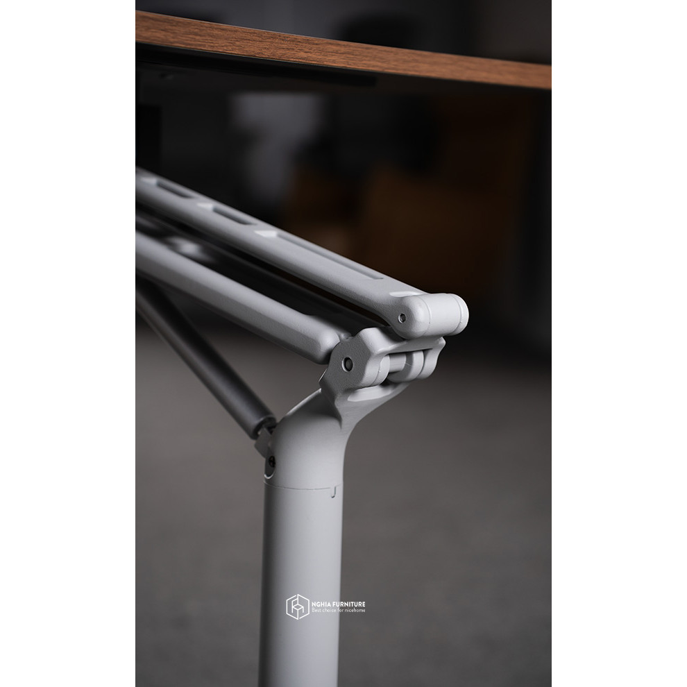 Ảnh Bàn làm việc gấp gọn Nghia Furniture - Nâng hạ và nghiêng mặt bàn di động thông minh 4