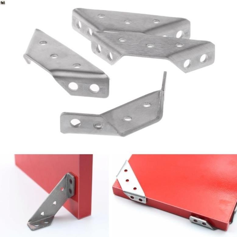 Combo 1/2/4 ke góc Inox 430(Nam châm vẫn hút) sửa mọi đồ nội thất-Thao tác dễ dàng chỉ với chiếc tua vít