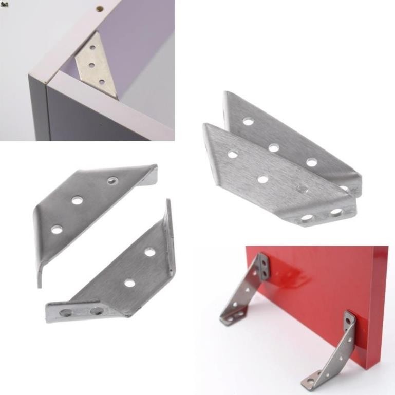Combo 1/2/4 ke góc Inox 430(Nam châm vẫn hút) sửa mọi đồ nội thất-Thao tác dễ dàng chỉ với chiếc tua vít
