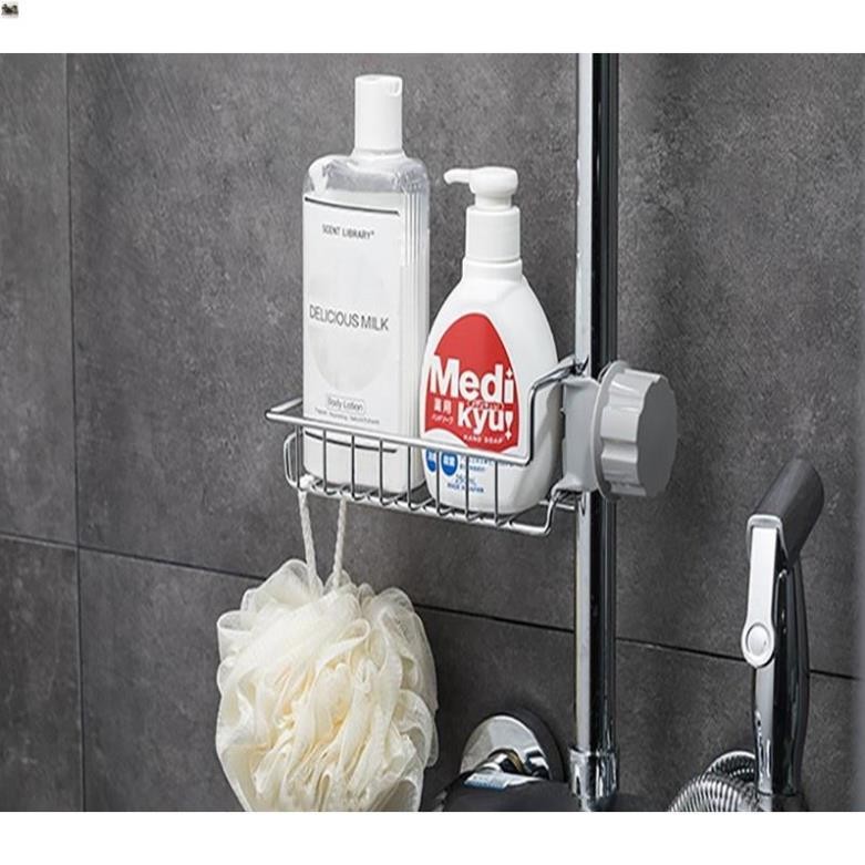 KHAY INOX GẮN VÒI RỬA BÁT, GIA INOX THÉP KHÔNG GỈ TREO LAVABO, NHÀ TẮM, CHẬU RỬA, TOILET NHÀ TẮM