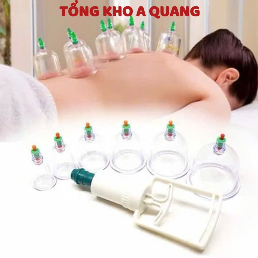 Bộ giác hơi 12 cốc không dùng lửa, BỘ GIÁC HƠI KHÔNG CÓ NAM CHÂM - MA: GIACHOI879