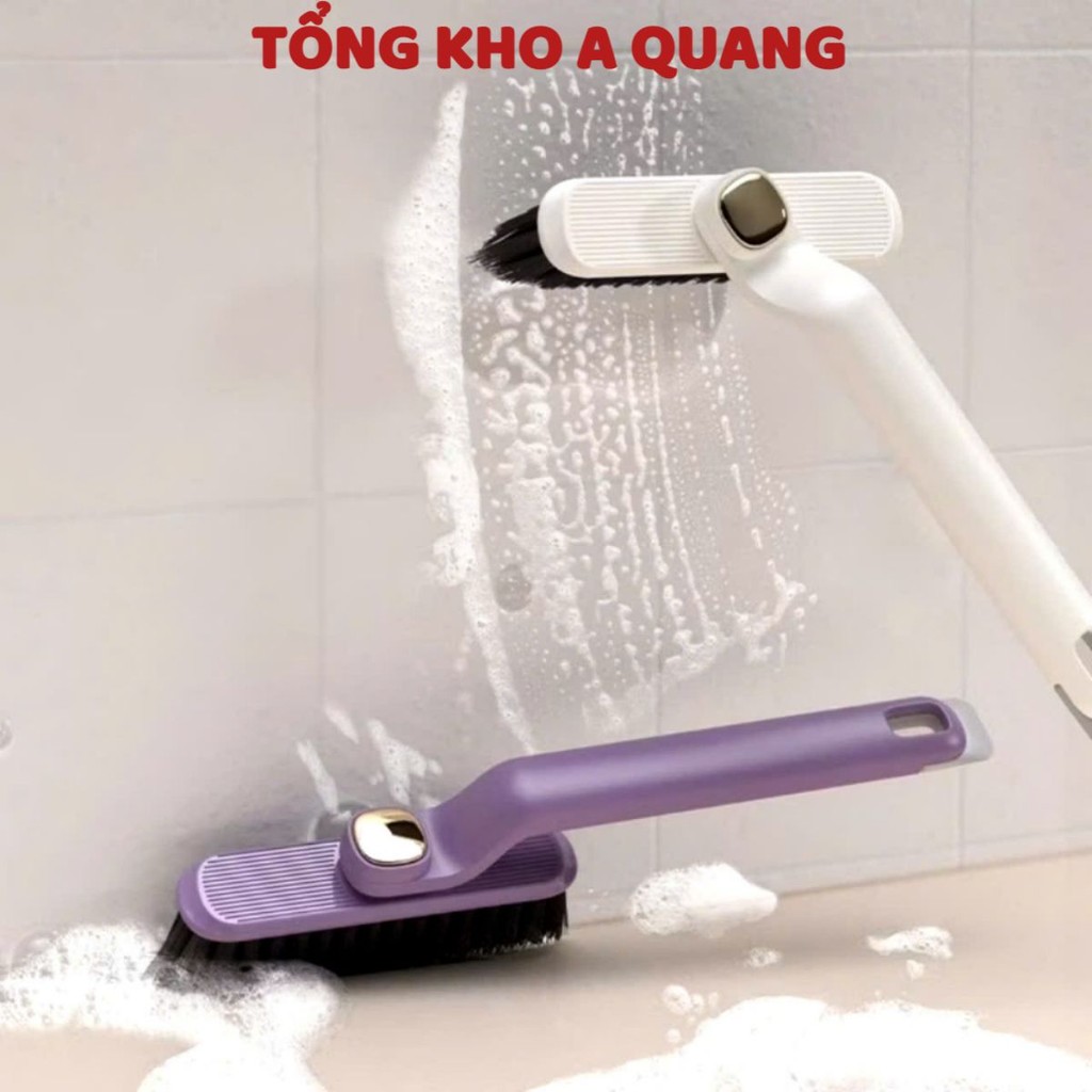 BÀN CHẢI KẼ HỞ, Bàn chải vệ sinh thiết kế đầu xoay linh hoạt làm sạch mọi ngóc ngách 13x22cm -MA:078