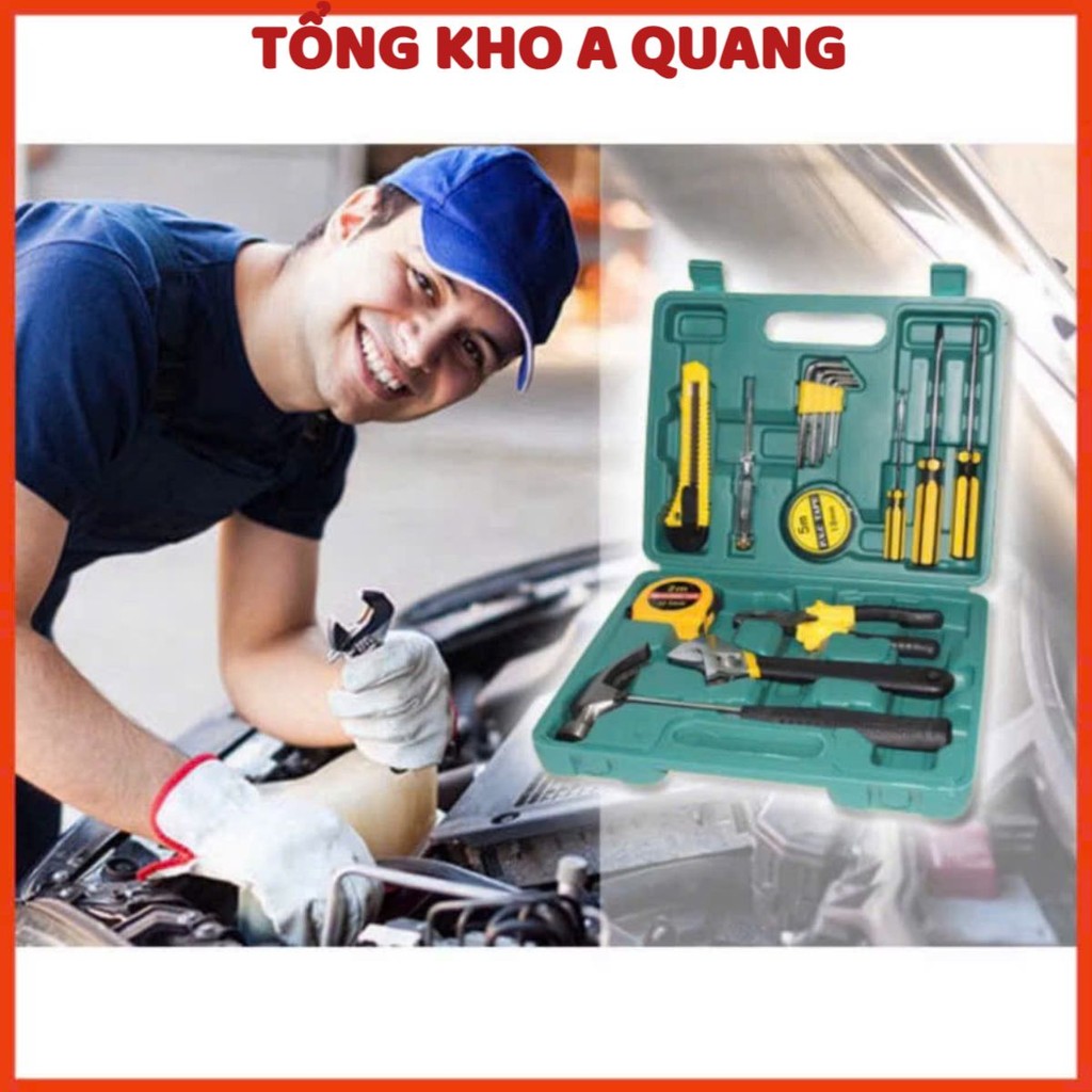 Đồ Nghề Sửa Chữa Đa Năng , BỘ DỤNG CỤ SỬA CHỮA 16 CHI TIẾT - MÃ: DUNGCUSUACHUA58