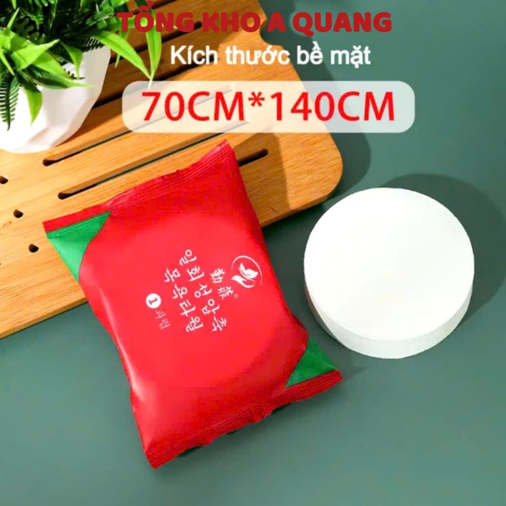 KHĂN TẮM NÉN AN TOÀN CHO DA BỊCH ĐỎ, Khăn tắm nén du lịch hàn quốc 140*70cm - MA: KHANTAMNNEN5466