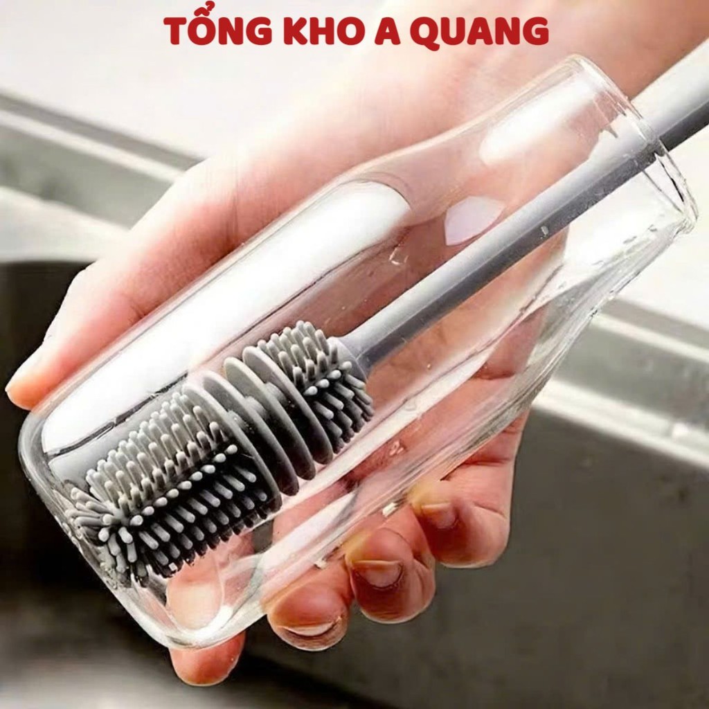 [COMBO 10] CỌ CỐC SILICON, Cọ silicon rửa ly cốc chén, bình sữa đa năng tiện lợi-MA: CAYCOCOCTIENLOI56
