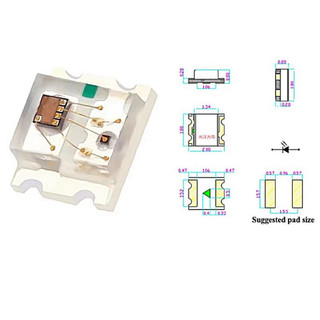 [Ưu đãi] (100 cái) LED dán 0805 SMD nhiều màu