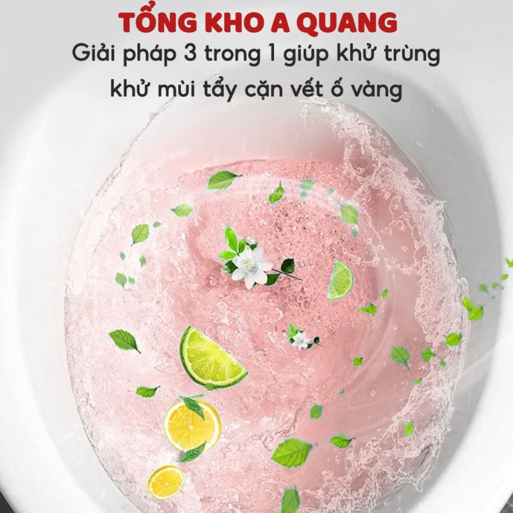HỘP 12 VIÊN TẨY BỒN CẦU KHỬ MÙI DIỆT VI KHUẨN TOILET , VIÊN SẠCH BỒN CẦU TẨY BAY VẾT Ố BẨN