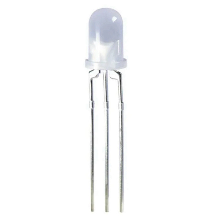 [Giá bán sỉ] (50 cái) LED 2 màu 5mm đục dương chung