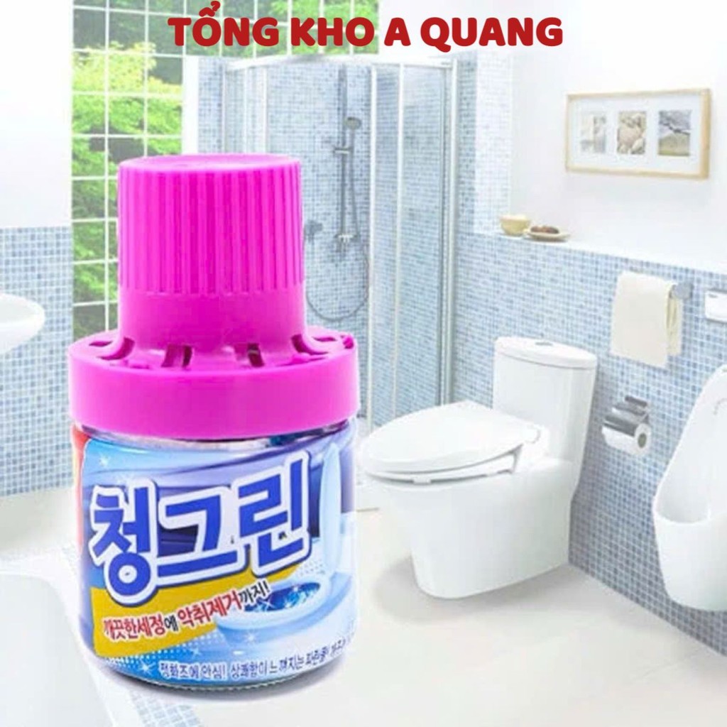 Cốc Tẩy Vệ Sinh Bồn Cầu Hàn Quốc 380g, Công Nghệ Độc Quyền Đánh Bay Vi Khuẩn và chống ố vàng- MÃ: TAYBONCAU34