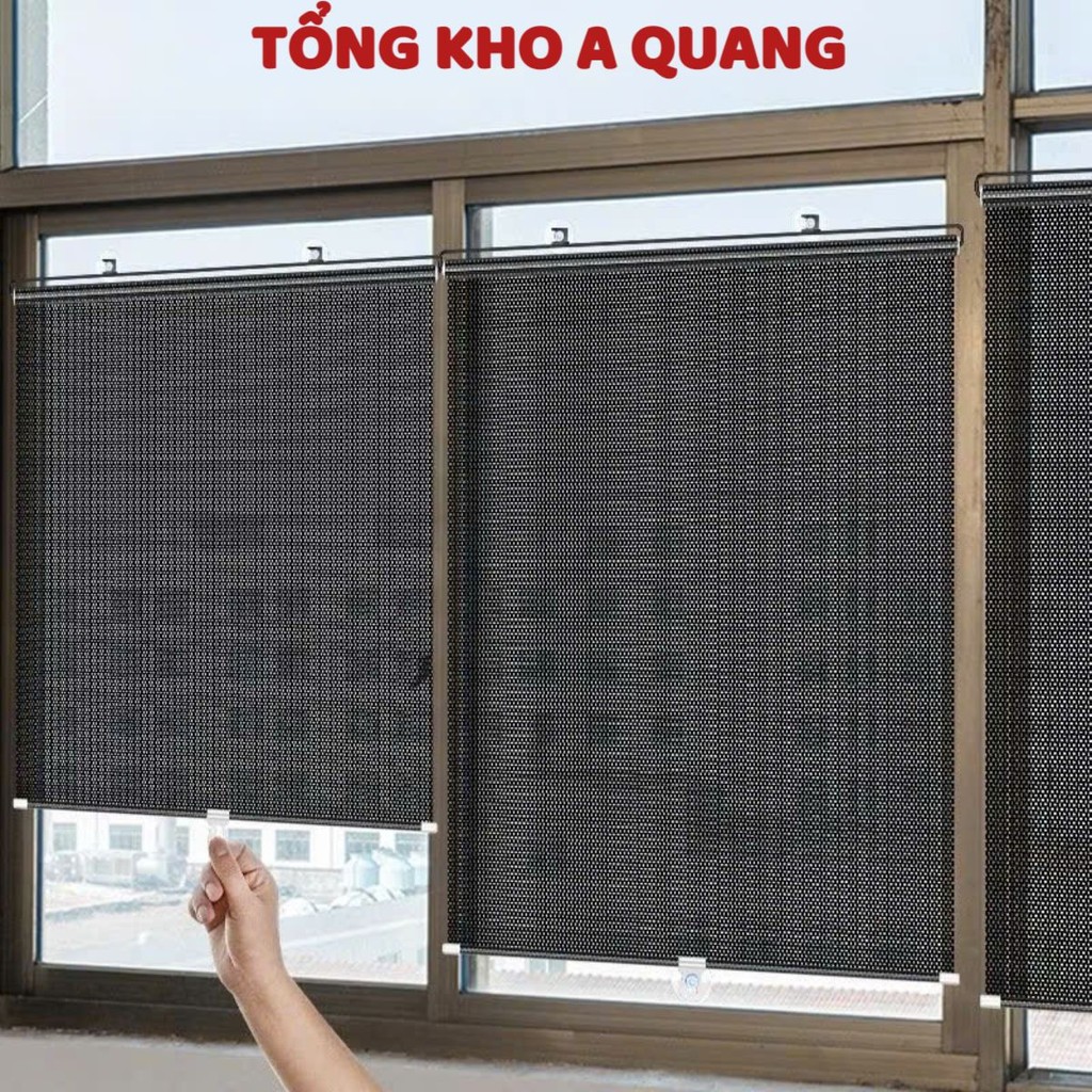 Rèm Cuốn Che Nắng Của Sổ, Kính Xe Ô Tô Thiết Kế Dạng Móc Hít Chân Không Tiện Dụng, RÈM CHE NẮNG - MÃ: REMCHENANG73