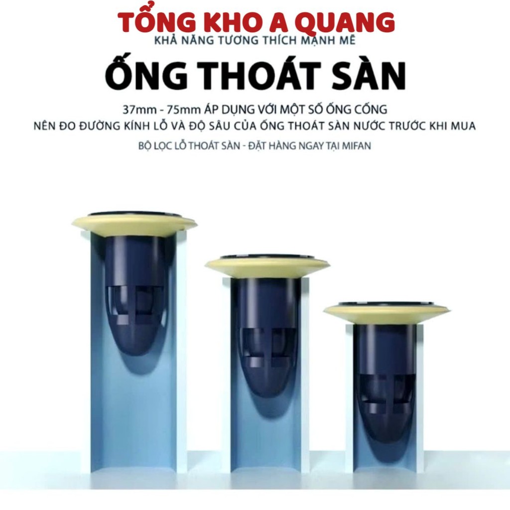 [COMBO 10] BỊT NẮP CỐNG CHẶN MÙI, Nắp Đậy Cống Thoát Nước Sàn Nhà Tắm/ Nhà Bếp Bằng Silicon Chống Côn Trùng