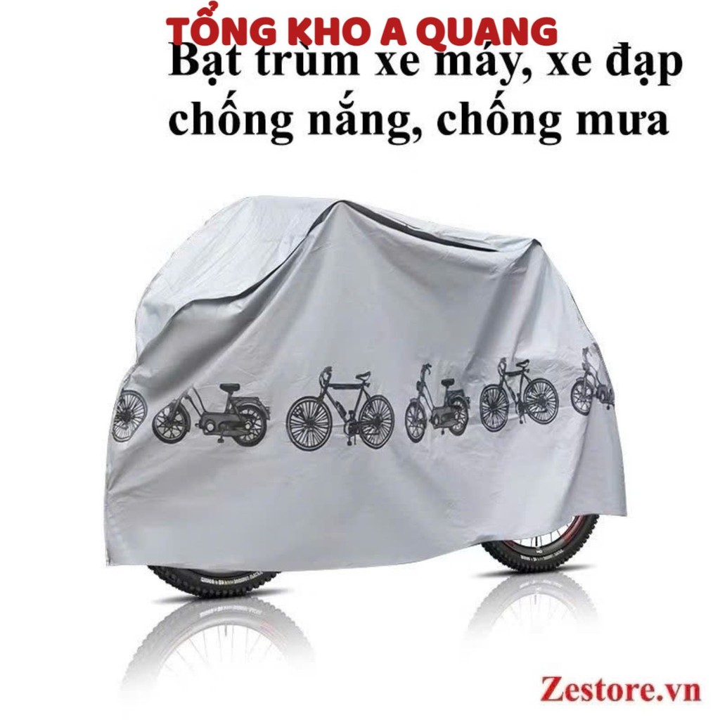 Bạt phủ xe chống mưa, che nắng, chống bụi bẩn siêu nhẹ, siêu bền, BẠT CHE PHỦ XE MÁY - MÃ: BATPHUXE