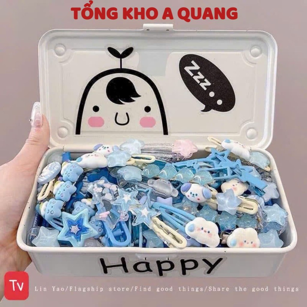 Sét 50 kẹp tóc mẫu phụ kiện tóc dành cho bé yêu bé điệu, KẸP TÓC XINH - MÃ: CAPKEPTOC92