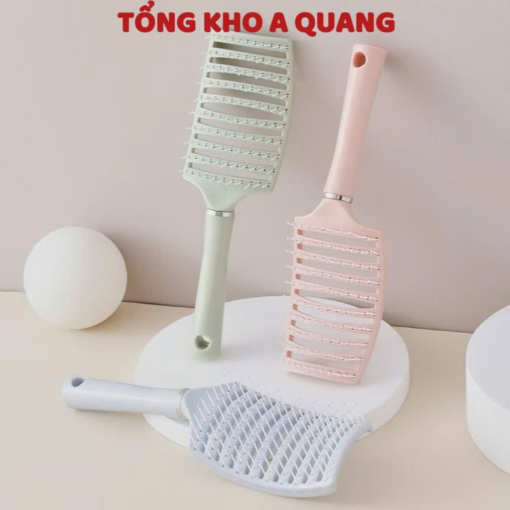 Lược gỡ rối tóc nhiều màu, LƯỢC MASSAGE DA ĐẦU - MÃ: LUOCGOROI59