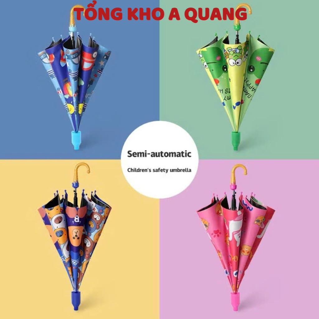 Ô TRẺ EM HOẠT HÌNH, Ô dù trẻ em,ô che mưa gấp gọn,Mẫu hoạt hình,Một loạt các phong cách có sẵn - MA: OTREEM