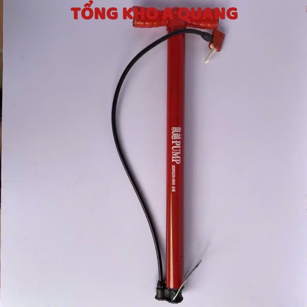 Bơm Xe Đạp Bằng Thép Không Gỉ, Bơm Xe Máy, Ô Tô Áp Suất Cao Tiện Lợi Cho Hộ Gia Đình, BƠM XE ĐẠP ABC - MÃ: BOMXE5